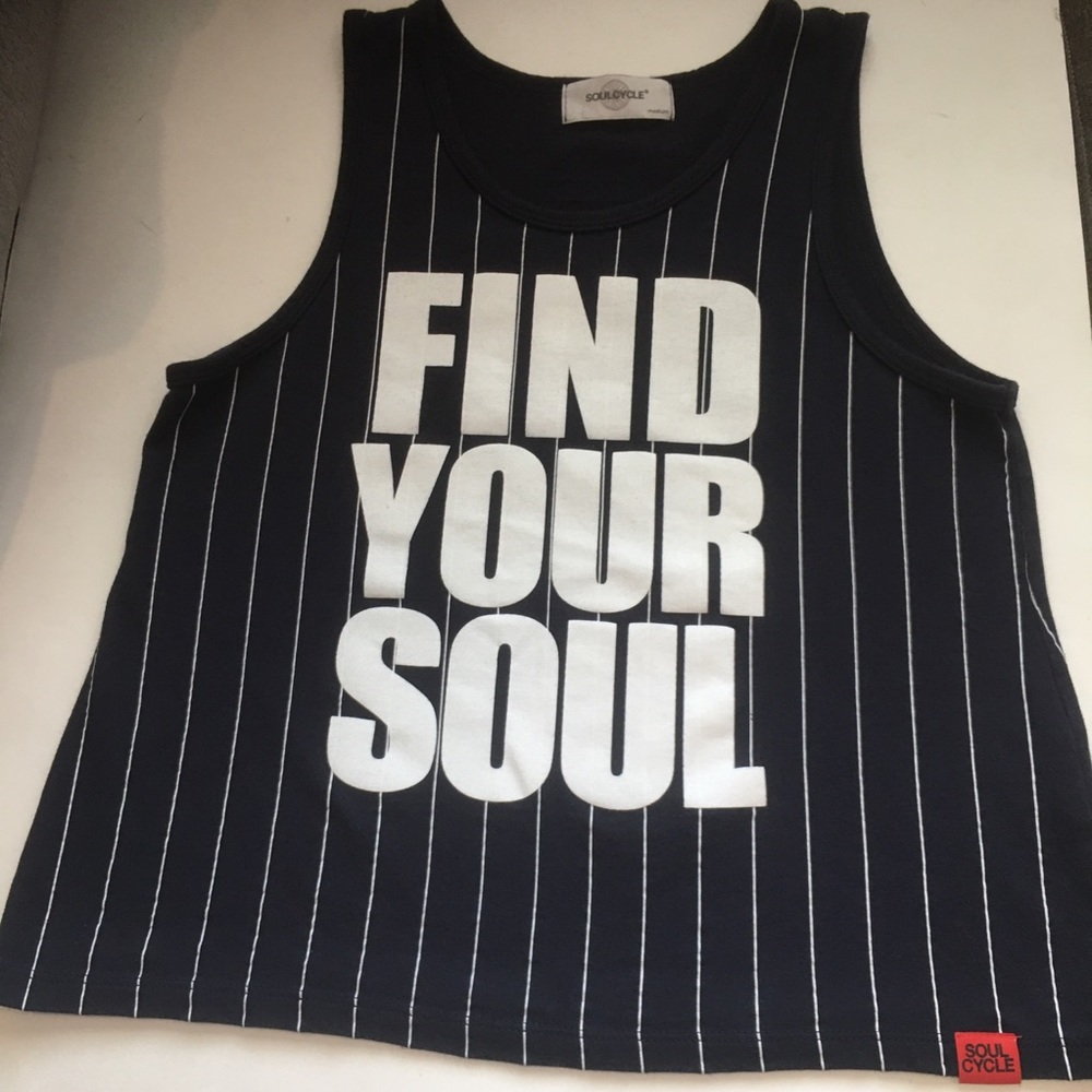 Soul Cycle Find Your Soul Tank Top M